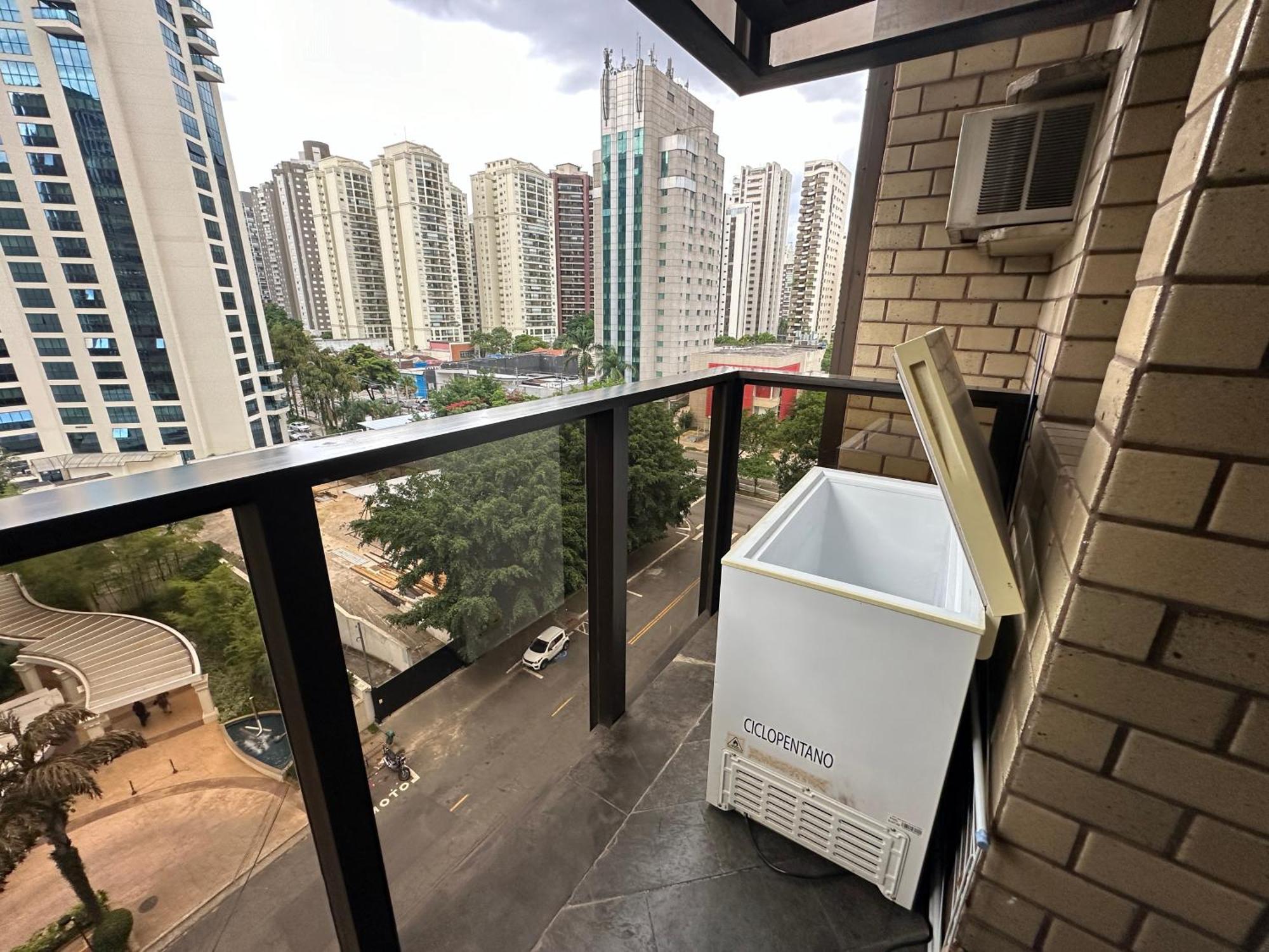 1601 Apart-Hotel Qi Intelligent Ibirapuera São Paulo Exterior foto